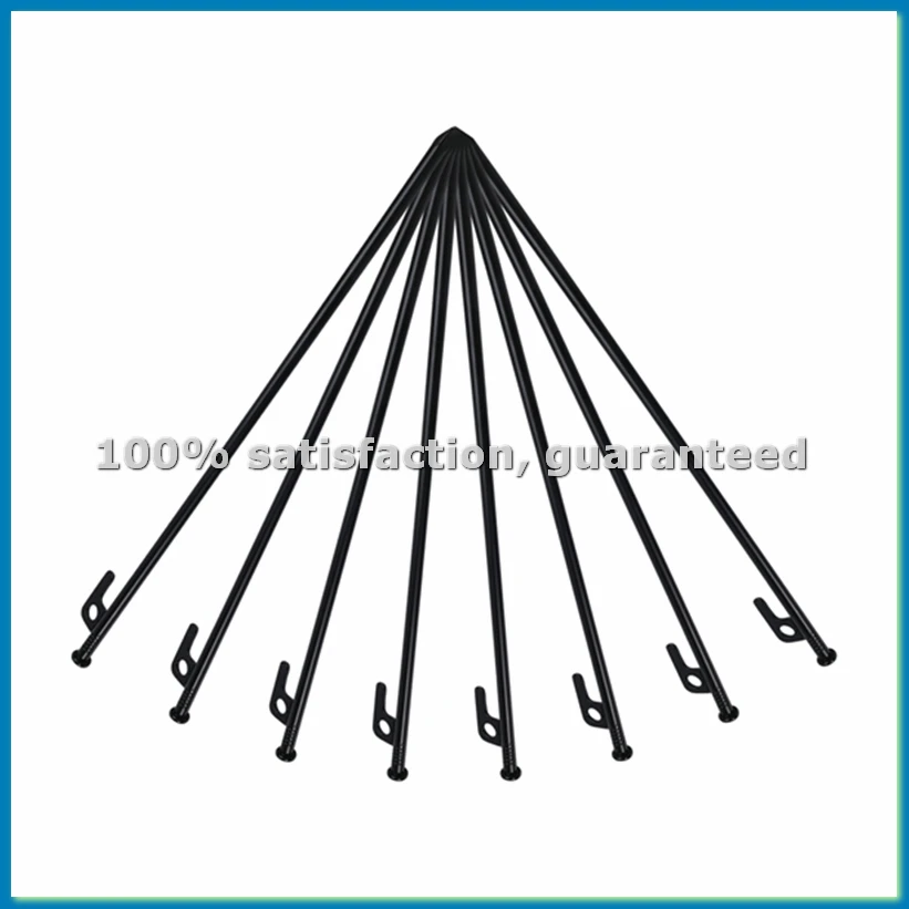 Набор из 8 прочных металлических колышков для палаток, стальные колышки для кемпинга, неломающиеся и негибкие, 40 см - ANKL
Набор из 8 прочных металлических колышков для палаток, стальные колышки для кемпинга, неломающиеся и негибкие, 40 см - ANKL