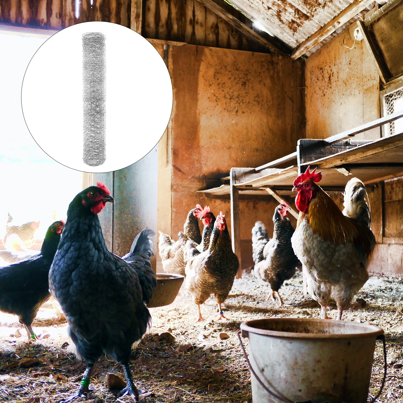 Chicken 3Mx35CM Poultry Breeding Wire Chicken Wire Mesh Mesh Fence for Garden DIY Crafts Pet Cage Cover Photo Wall
Chicken 3Mx35CM Poultry Breeding Wire Chicken Wire Mesh Mesh Fence for Garden DIY Crafts Pet Cage Cover Photo Wall