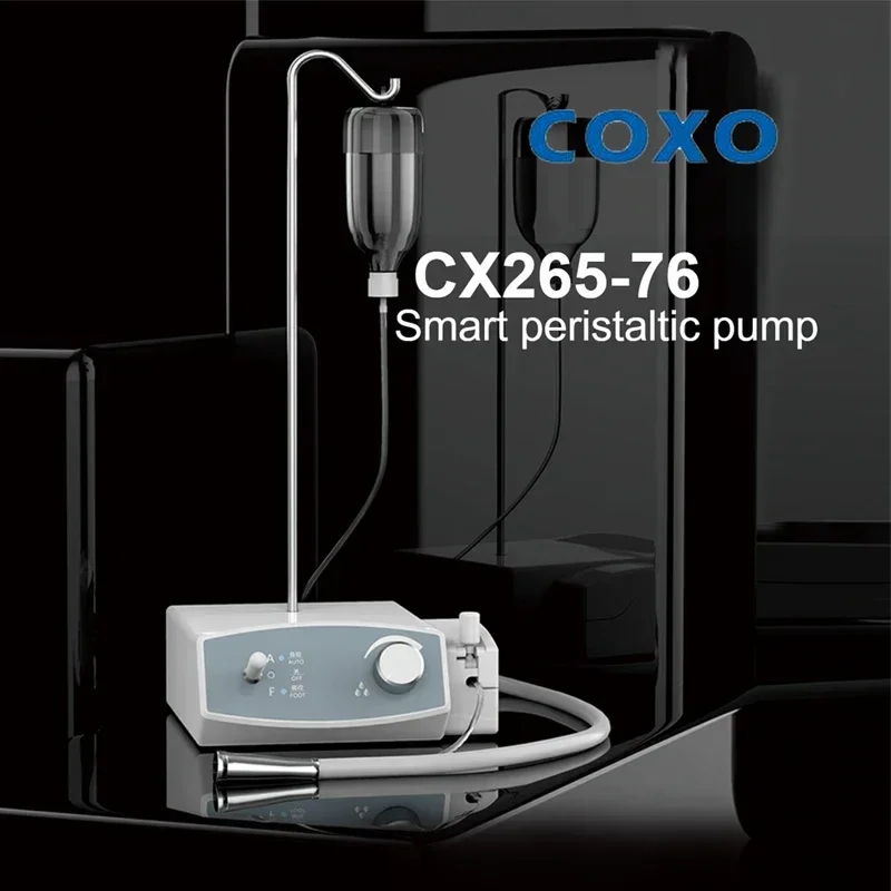COXO CX265-76 Dental Electrical Motor Smart Creep Pump With Electric Motor Oral Implants Root Canal Treatment Equipment
COXO CX265-76 Dental Electrical Motor Smart Creep Pump With Electric Motor Oral Implants Root Canal Treatment Equipment
