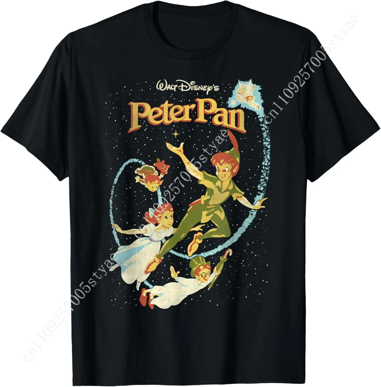 Disney Peter Pan Darling Flight Vintage Graphic T-Shirt T-Shirt Small
Disney Peter Pan Darling Flight Vintage Graphic T-Shirt T-Shirt Small