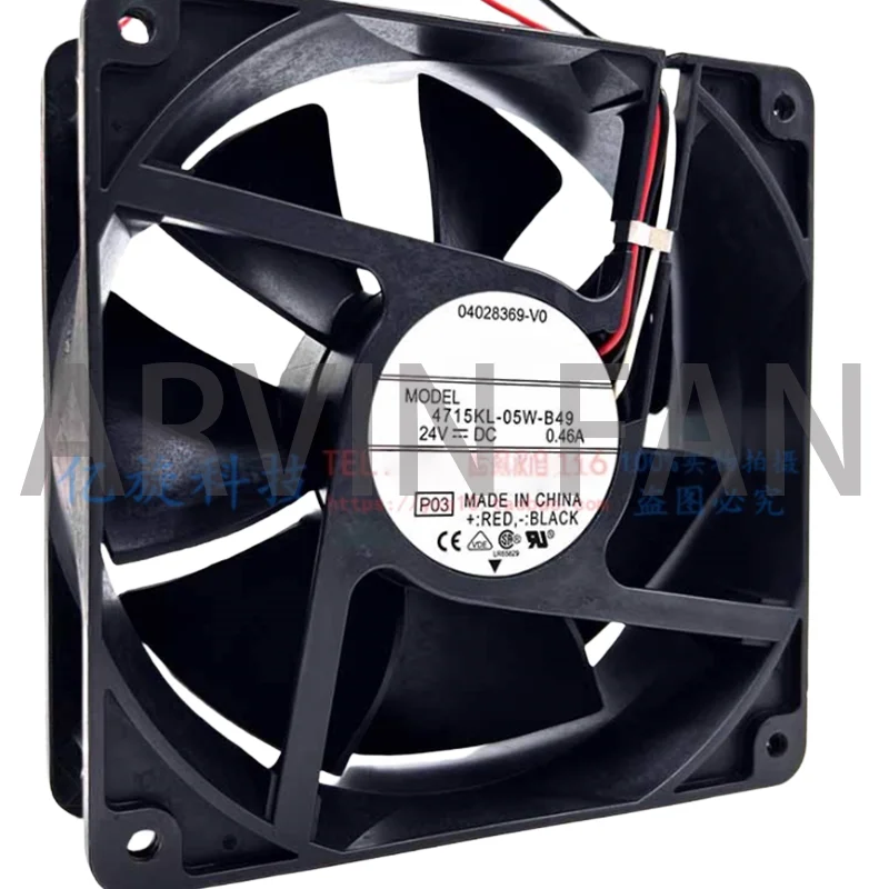 4715KL-05W-B49 12038 12 СМ 24 В 0,46 А инверторный охлаждающий вентилятор
4715KL-05W-B49 12038 12 СМ 24 В 0,46 А инверторный охлаждающий вентилятор