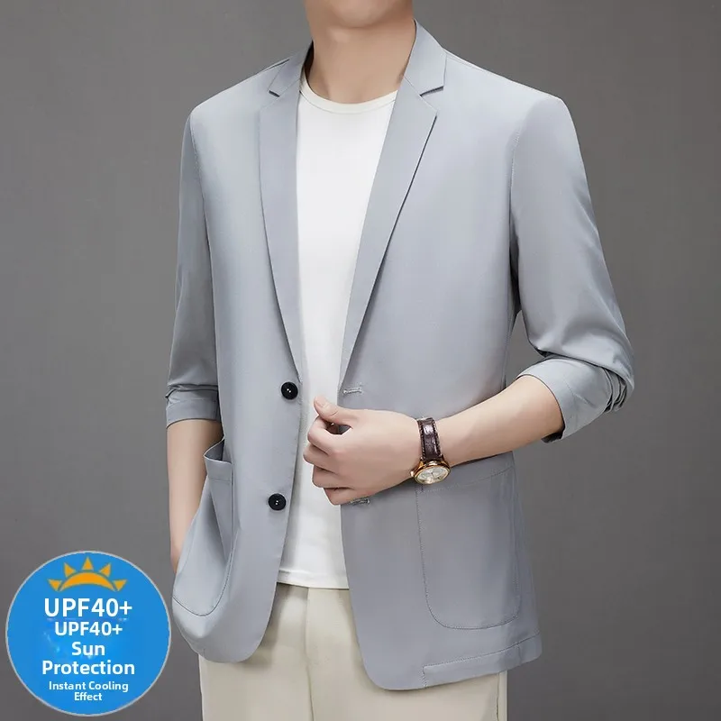 Men's Faionable Lightweight Summer New Arrival Outdoor Sun Protection Jaet UPF40 Cool Sensation Breathable Spring Autumn
Men's Faionable Lightweight Summer New Arrival Outdoor Sun Protection Jaet UPF40 Cool Sensation Breathable Spring Autumn