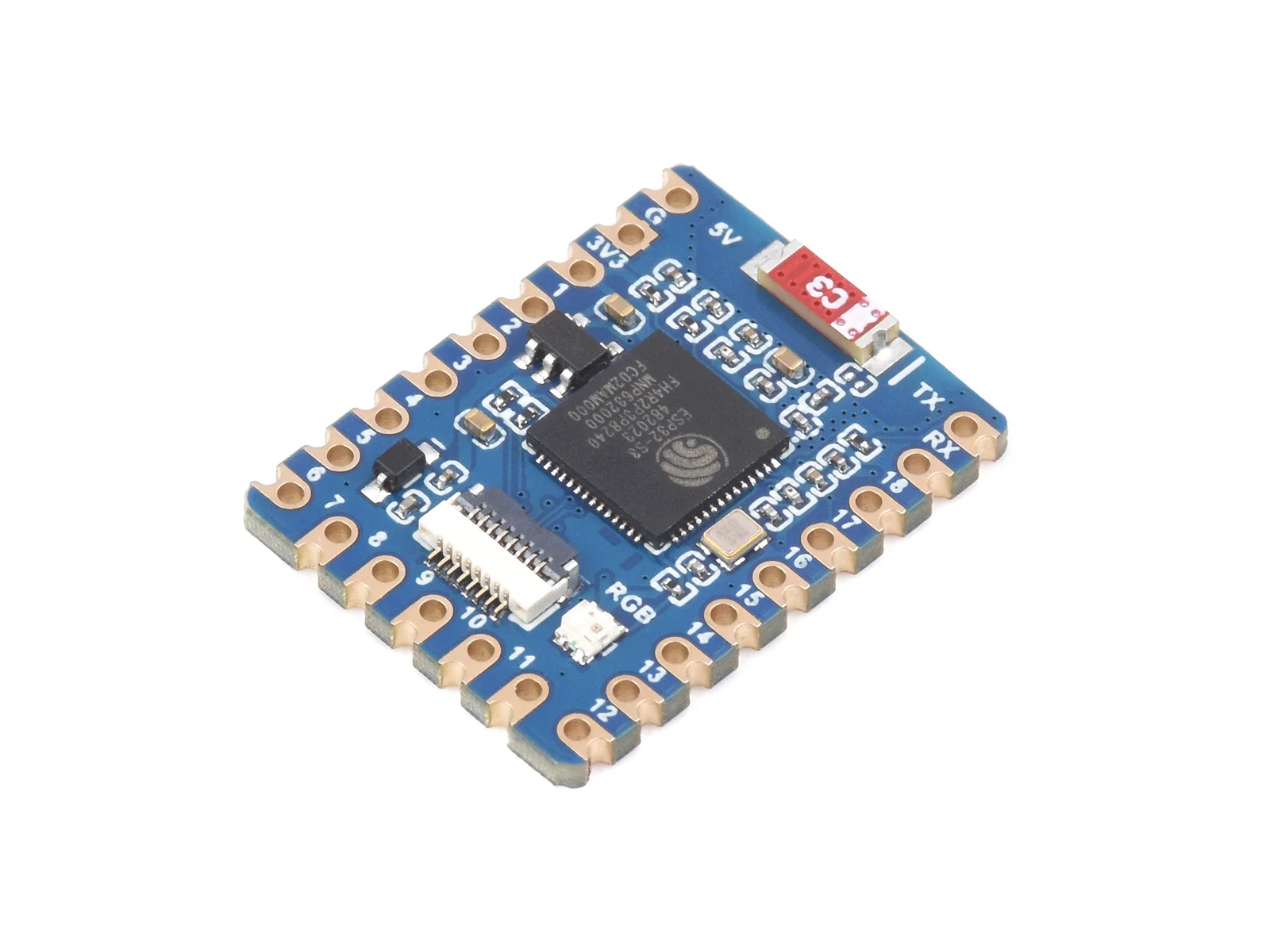 ESP32-S3 Mini Development Board, Based on ESP32-S3FH4R2 Dual-Core Processor, 240MHz Running Frequency
ESP32-S3 Mini Development Board, Based on ESP32-S3FH4R2 Dual-Core Processor, 240MHz Running Frequency