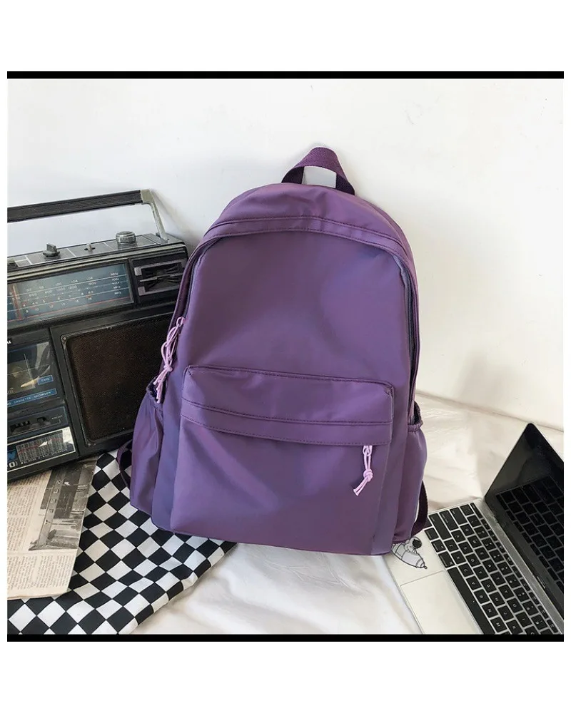 Hong Kong style campus double-shoulder men's ins super hot large capacity nylon water-repellent new gradient color gradient
Hong Kong style campus double-shoulder men's ins super hot large capacity nylon water-repellent new gradient color gradient