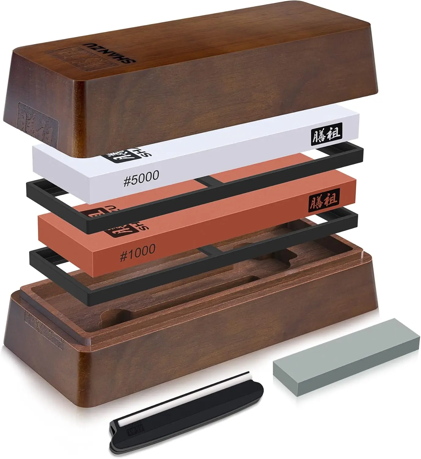 2-Piece Knife Sharpening Stone Set with Storage Box, 1000/5000 Grit Whetstone Kit for Kitchen Knives
2-Piece Knife Sharpening Stone Set with Storage Box, 1000/5000 Grit Whetstone Kit for Kitchen Knives