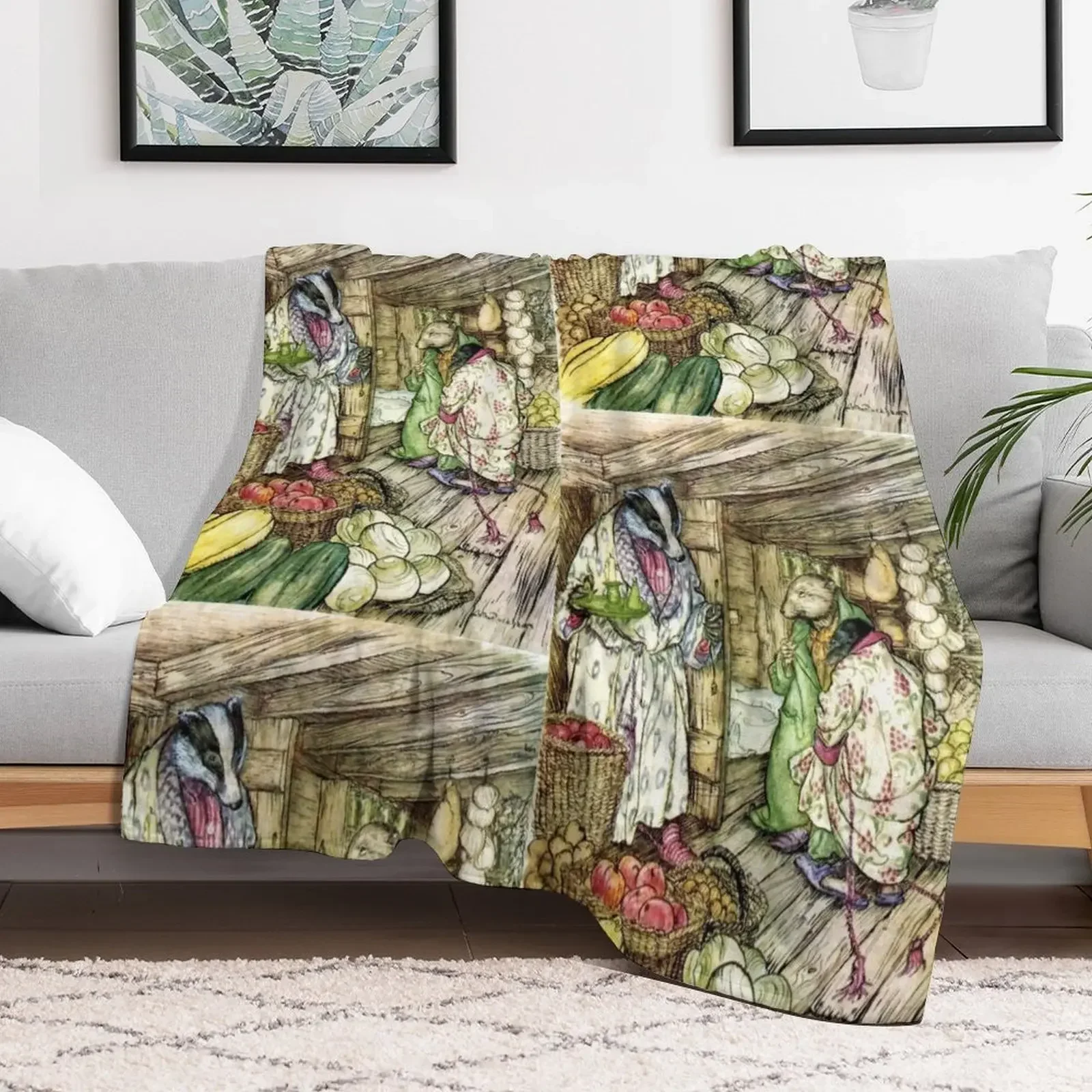 Badger's Winter Stores - Arthur Rackham for The Wind in the Willows Throw Blanket Hairys Baby Blankets
Badger's Winter Stores - Arthur Rackham for The Wind in the Willows Throw Blanket Hairys Baby Blankets