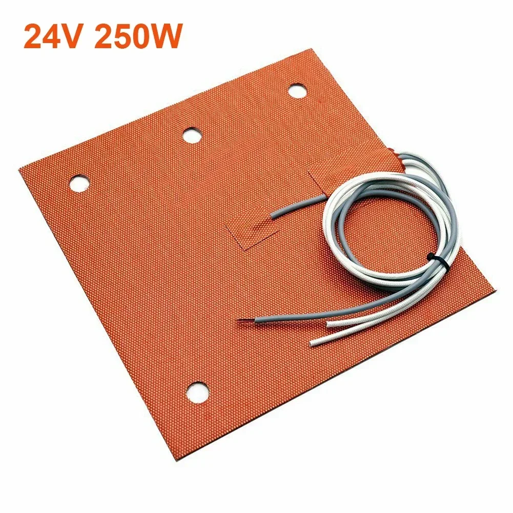 1pc 250W 24V/110V/220V Silicone Heater Pad 3-Point Heated Bed For Creality 3/ PRO,Ender-5 Rubber Heating Pad 235x235mm
1pc 250W 24V/110V/220V Silicone Heater Pad 3-Point Heated Bed For Creality 3/ PRO,Ender-5 Rubber Heating Pad 235x235mm