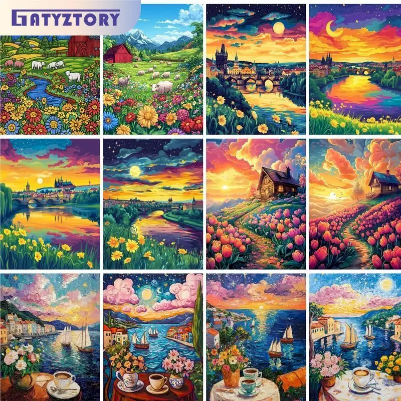 Painting By Numbers Hand Hill House Building Landscape Adult Acrylic Kit Seascape DIY Paint Canva Artwork Personalise Gift Home
Painting By Numbers Hand Hill House Building Landscape Adult Acrylic Kit Seascape DIY Paint Canva Artwork Personalise Gift Home