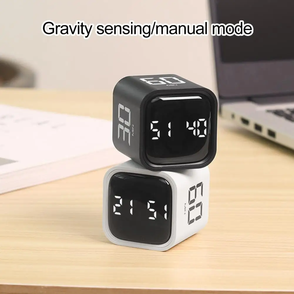 Productivity Cube Timer Digital Timer with Sensor Led Display for Time Management Cooking Study Productivity Desktop
Productivity Cube Timer Digital Timer with Sensor Led Display for Time Management Cooking Study Productivity Desktop