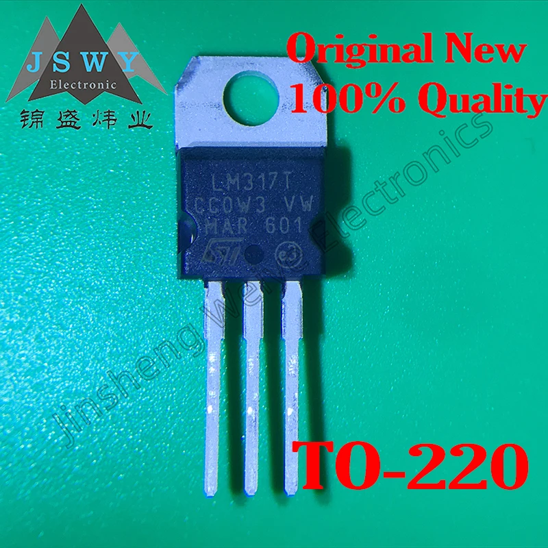 (20-50 pcs) LM317T TO-220/Adjustable Linear Voltage Regulator Chip/1.5A 40V/New Original Stock/Fast Ship!
(20-50 pcs) LM317T TO-220/Adjustable Linear Voltage Regulator Chip/1.5A 40V/New Original Stock/Fast Ship!