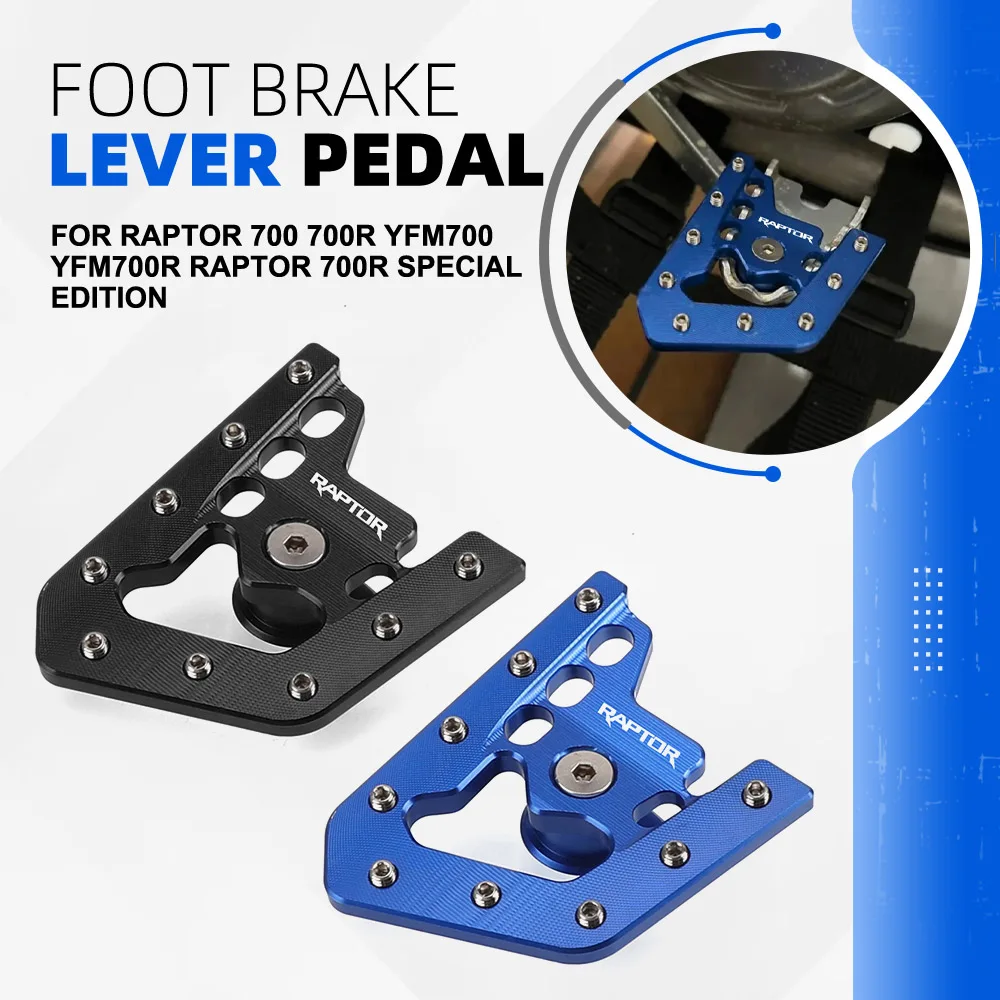 Motorcycle Foot Brake Pedal Enlarge Step Extension Plate For Yamaha RAPTOR 700 700R YFM700 YFM700R RAPTOR 700R SPECIAL EDITION
Motorcycle Foot Brake Pedal Enlarge Step Extension Plate For Yamaha RAPTOR 700 700R YFM700 YFM700R RAPTOR 700R SPECIAL EDITION