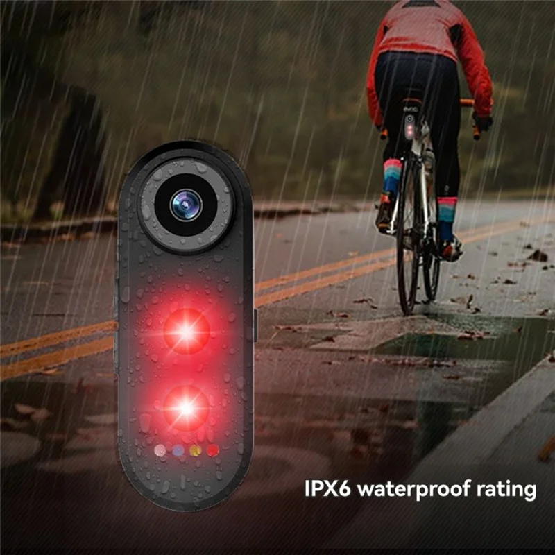 B37B-Bike Camera With Tail Light 1080P HD 150 Degree Viewing Phone Interconnection Water Proof Bike Rear View Camera
B37B-Bike Camera With Tail Light 1080P HD 150 Degree Viewing Phone Interconnection Water Proof Bike Rear View Camera
