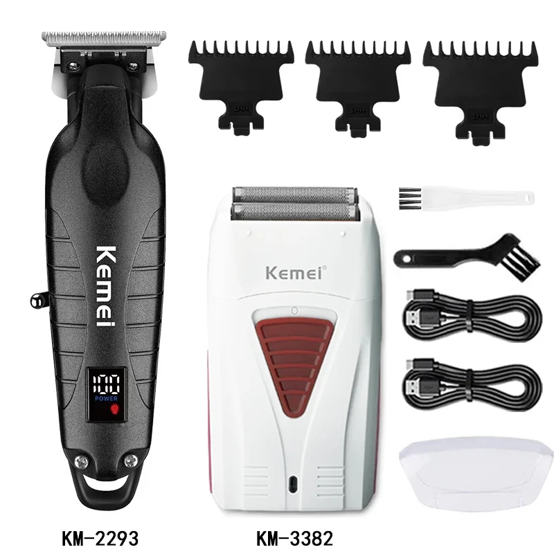Kemei Hair Clipper Electric Shaver Hair Trimmer Professional Cutting Machine KM-2296 KM-3382 KM-2293 Hair Clipper for Men
Kemei Hair Clipper Electric Shaver Hair Trimmer Professional Cutting Machine KM-2296 KM-3382 KM-2293 Hair Clipper for Men