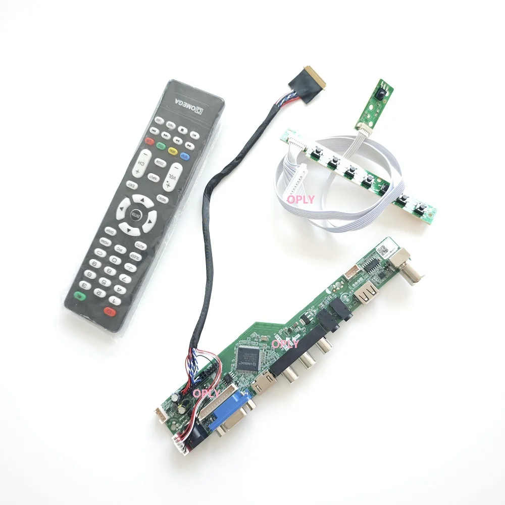 For LG LP154WP2-TLA1 LP154WP2-TLA2 1440X900 15.4" HDMI-compatible TV Controller board kit RF USB AV VGA Audio Screen monitor
For LG LP154WP2-TLA1 LP154WP2-TLA2 1440X900 15.4" HDMI-compatible TV Controller board kit RF USB AV VGA Audio Screen monitor