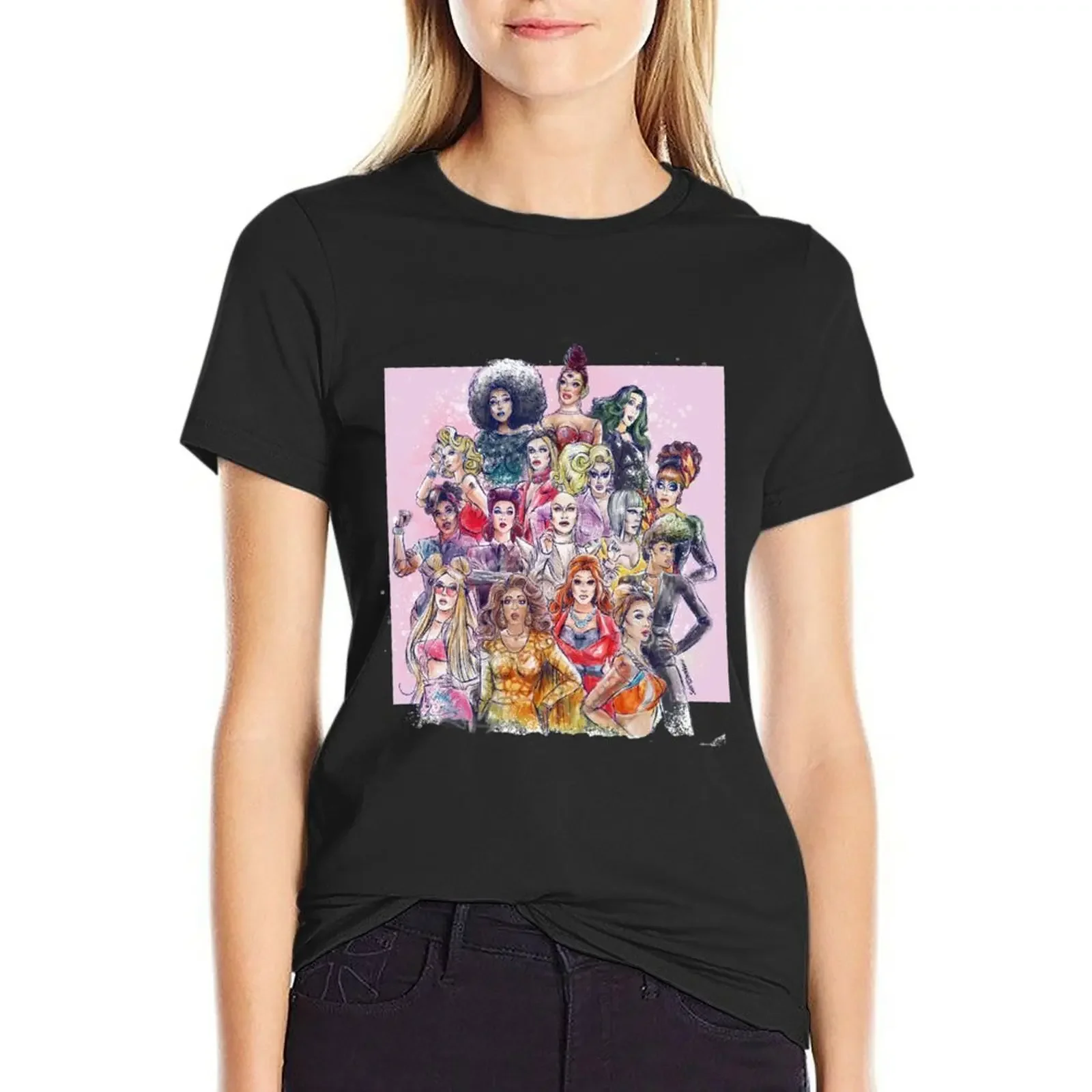 Drag Race All Winners T-Shirt anime funnys aesthetic clothes customs t-shirt dress for Women long
Drag Race All Winners T-Shirt anime funnys aesthetic clothes customs t-shirt dress for Women long