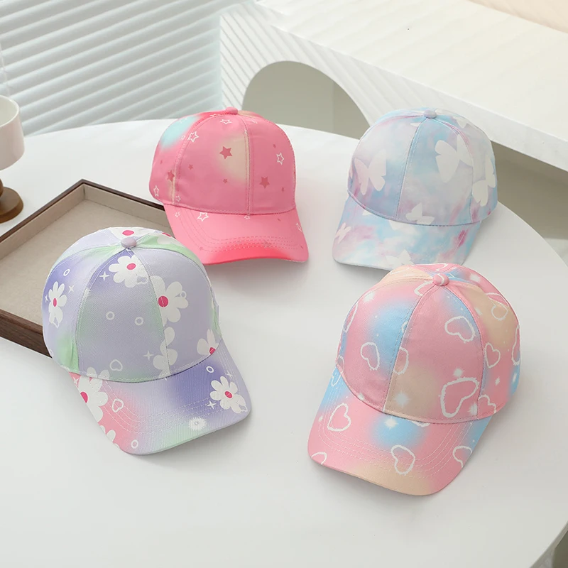 Colorful Print Children Baseball Cap Fashion Pink Girls Duckbill Hat 2-7Year Kids Outdoor Sun Protection Hats Spring Baby Visors
Colorful Print Children Baseball Cap Fashion Pink Girls Duckbill Hat 2-7Year Kids Outdoor Sun Protection Hats Spring Baby Visors