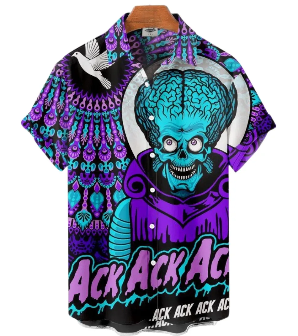 Hawaiian Men's Casual Floral Shirt Short Sleeved Dragon Pattern 3D Printing Original Summer Oversized Street Top-level Sale
Hawaiian Men's Casual Floral Shirt Short Sleeved Dragon Pattern 3D Printing Original Summer Oversized Street Top-level Sale