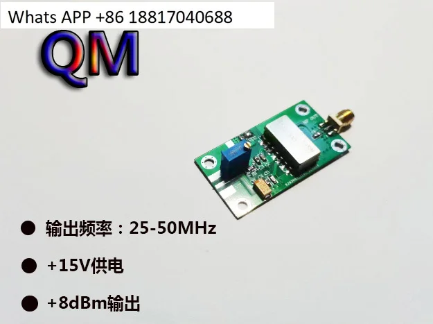 25-50M low frequency VCO low frequency VCO 25M 50M point frequency output intermediate VCO
25-50M low frequency VCO low frequency VCO 25M 50M point frequency output intermediate VCO