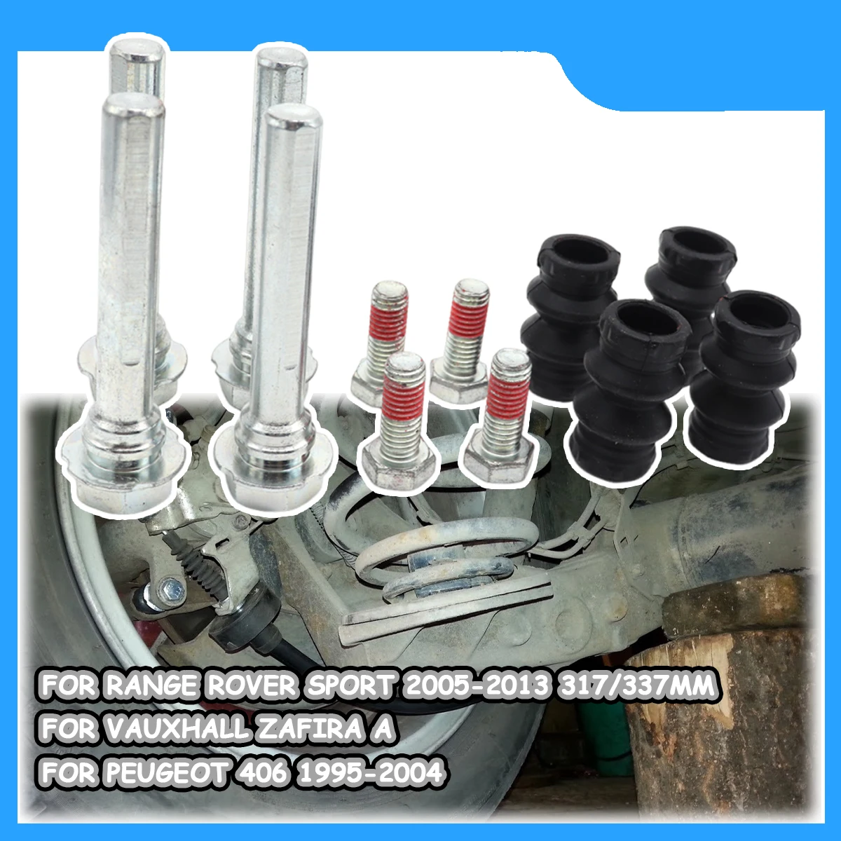 Front Left Right Brake Caliper Cylinder Slider Guide Pin Disc Boot Seal Kit For RANGE ROVER SPORT VAUXHALL ZAFIRA A PEUGEOT 406
Front Left Right Brake Caliper Cylinder Slider Guide Pin Disc Boot Seal Kit For RANGE ROVER SPORT VAUXHALL ZAFIRA A PEUGEOT 406