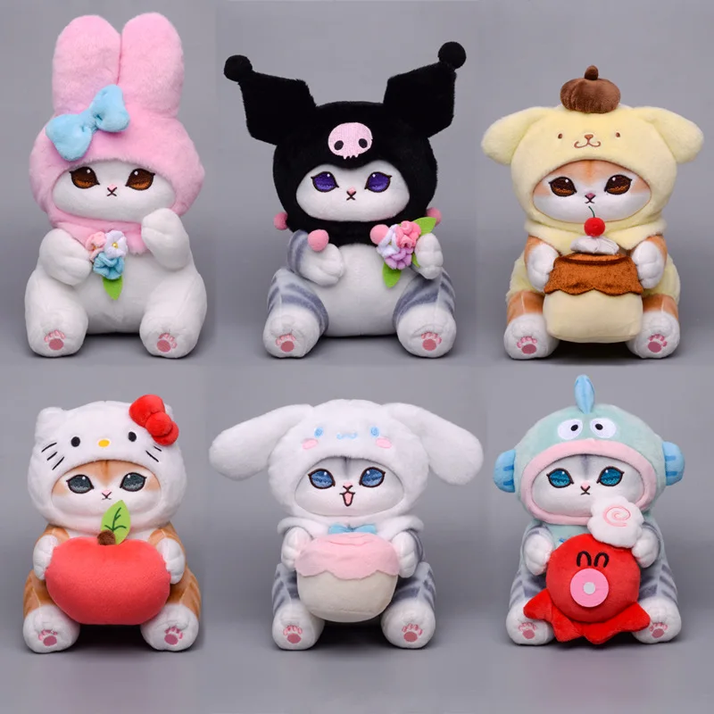 Lovely Sanrio Koromi Transformation Plush Toy Pendant Hello Kitty Kuromi Cartoon Plush Doll Keychain Children Birthday Gift
Lovely Sanrio Koromi Transformation Plush Toy Pendant Hello Kitty Kuromi Cartoon Plush Doll Keychain Children Birthday Gift