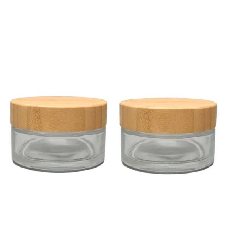 6pcs 100G Cosmetic Jars Bamboo Wooden Lid 3OZ White Frosted Facial Cream Case Refillable Bottle Empty Clear Skincare Glass Pot
6pcs 100G Cosmetic Jars Bamboo Wooden Lid 3OZ White Frosted Facial Cream Case Refillable Bottle Empty Clear Skincare Glass Pot