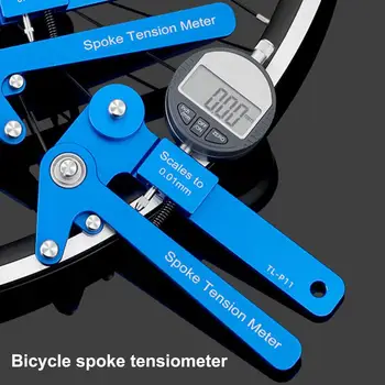 High Strength Spoke Tension Meter Digital Bike Wheel Spoke Tension Meter for Mtb Road Bicycles Heavy Duty for Adjustment
