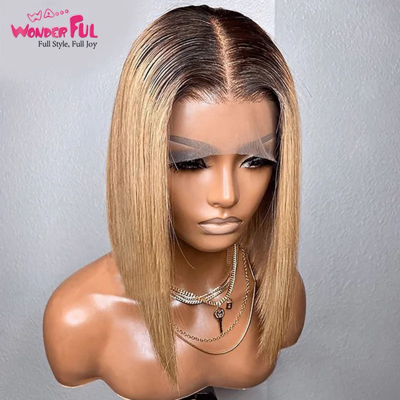 Short Straight Bob Wigs Middle Part Human Hair Ombre Honey Blonde Bob Wig T Part Lace Front Wigs for Black Women HD Lace Hair
Short Straight Bob Wigs Middle Part Human Hair Ombre Honey Blonde Bob Wig T Part Lace Front Wigs for Black Women HD Lace Hair