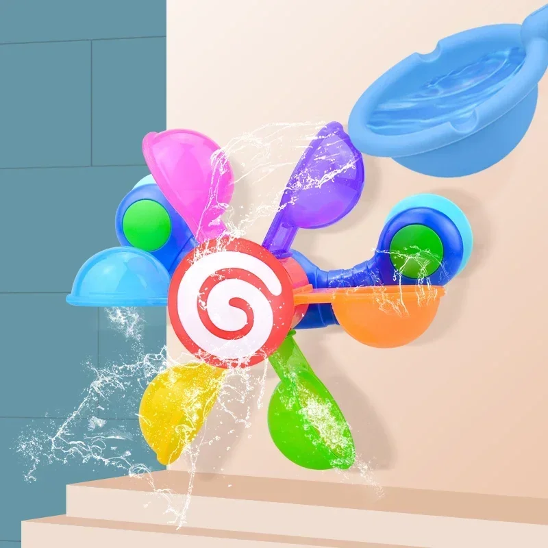 Baby Bath Toys Colorful Waterwheel Bathing Sucker Bathtub Water Spray Play Set Shower Sprinkler Toy for Kids Toddler Children
Baby Bath Toys Colorful Waterwheel Bathing Sucker Bathtub Water Spray Play Set Shower Sprinkler Toy for Kids Toddler Children