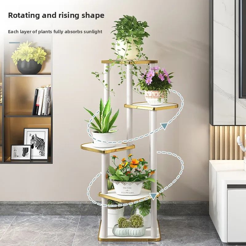 Multi-functional Solid wood flower rack indoor multi-layer green plant flower pot rack floor-to-ceiling flower rack
Multi-functional Solid wood flower rack indoor multi-layer green plant flower pot rack floor-to-ceiling flower rack