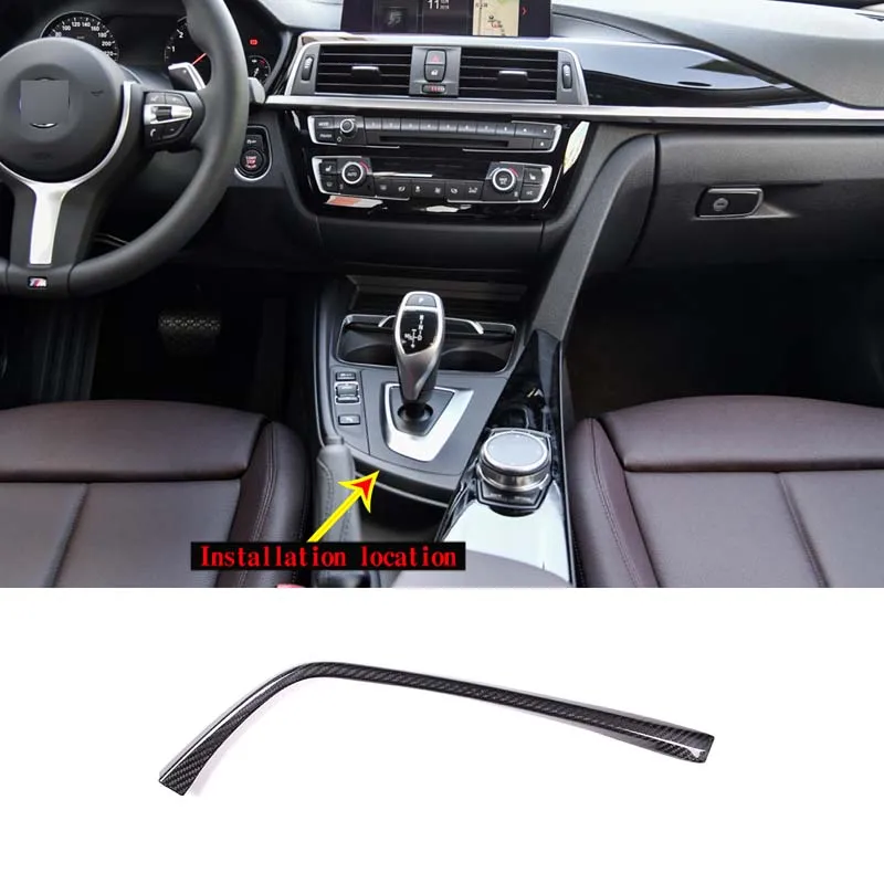 For 2013-2019 BMW 3 Series GT 4 Series F30 F35 320i real carbon fiber car gear L-shaped side trim strip car interior accessories
For 2013-2019 BMW 3 Series GT 4 Series F30 F35 320i real carbon fiber car gear L-shaped side trim strip car interior accessories