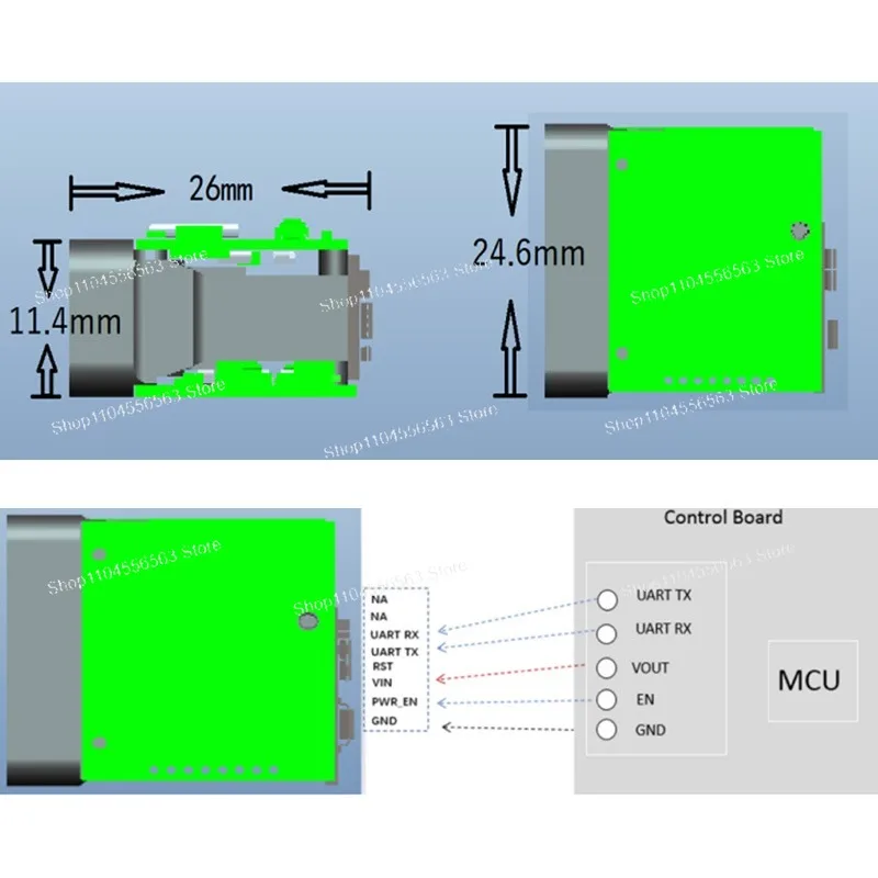 Модуль лазерного дальномера с дальностью действия 1500 м (Модель: SENKYLASER) - компактный, с поддержкой последовательного порта и вторичной разработки
Модуль лазерного дальномера с дальностью действия 1500 м (Модель: SENKYLASER) - компактный, с поддержкой последовательного порта и вторичной разработки
