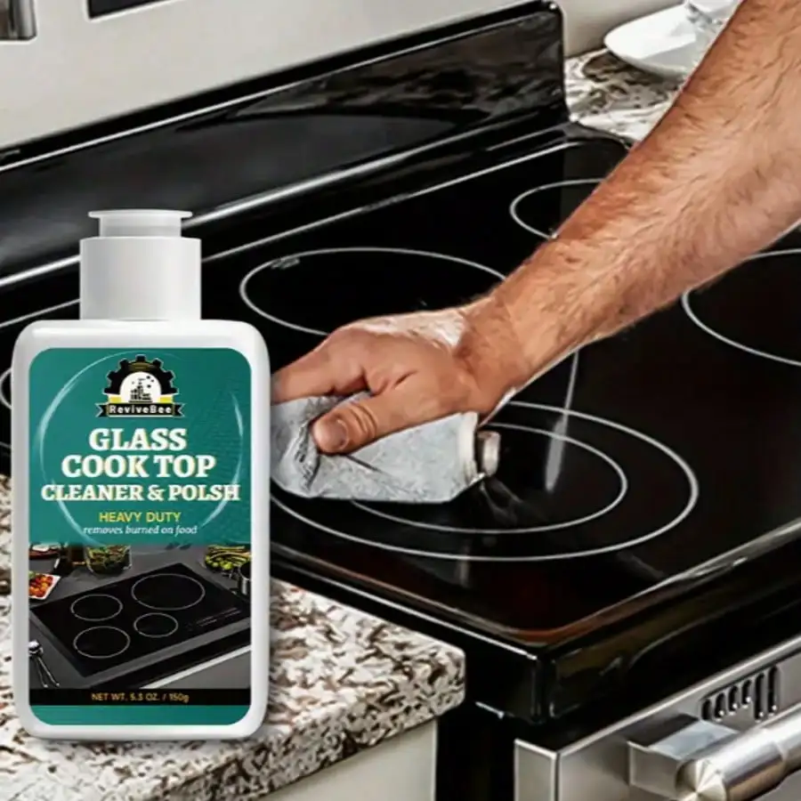 1Pc Glass Stove Cleaner Polisher Powerful Stain Grease Remover Long-Lasting Shine
1Pc Glass Stove Cleaner Polisher Powerful Stain Grease Remover Long-Lasting Shine