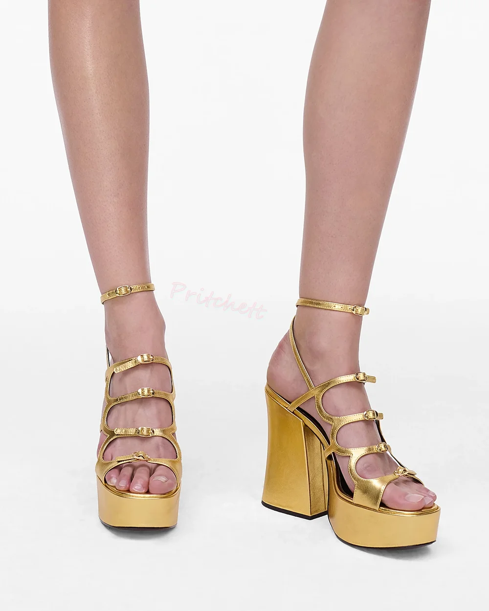 Gold Platform Buckle Women Sandals Square Open Toe Chunky High Heels Ankle Strap Buckle Sandals Summer Shoes Dress Party
Gold Platform Buckle Women Sandals Square Open Toe Chunky High Heels Ankle Strap Buckle Sandals Summer Shoes Dress Party