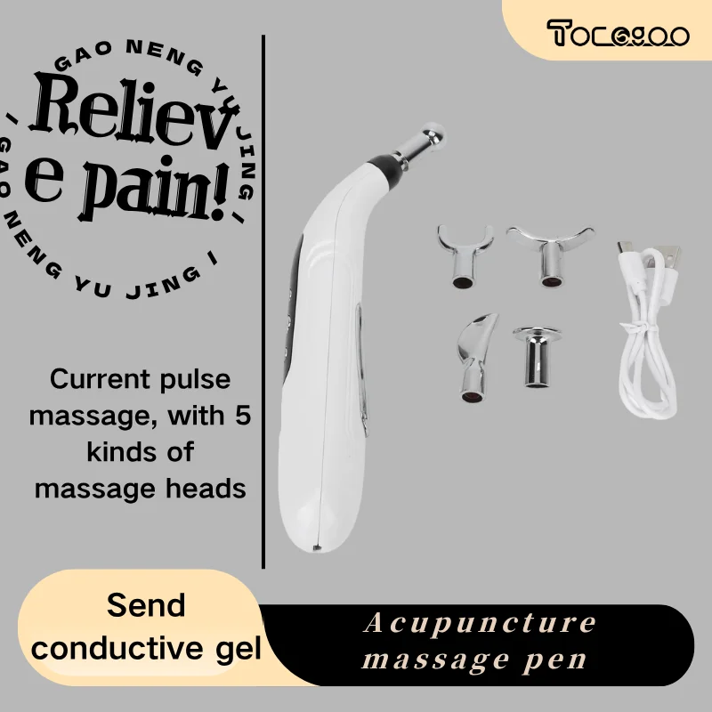 Middle-aged and elderly pain buster | noninvasive electric acupuncture and moxibustion massage pen
Middle-aged and elderly pain buster | noninvasive electric acupuncture and moxibustion massage pen