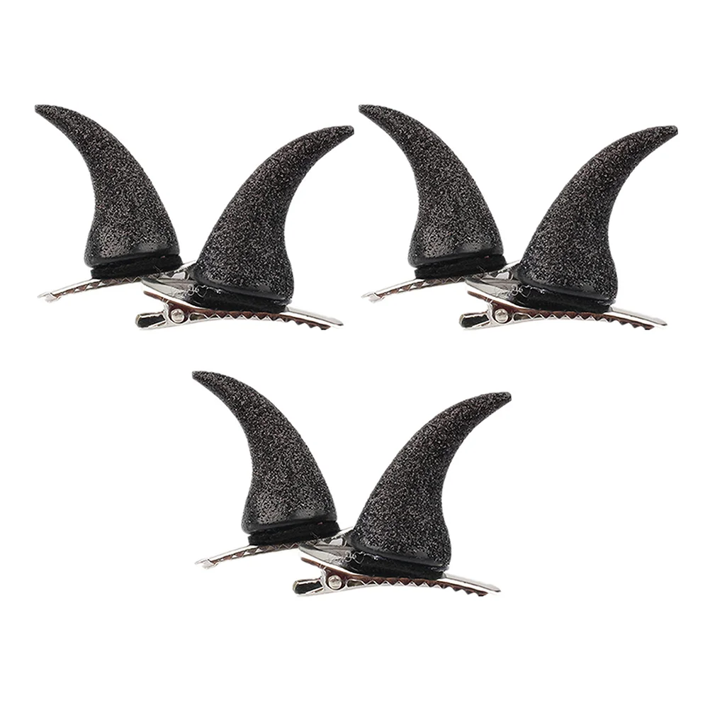 3 Pairs Horn Hairpin Clips Horns Accessories Goth Barrettes Halloween Demon Cosplay
3 Pairs Horn Hairpin Clips Horns Accessories Goth Barrettes Halloween Demon Cosplay