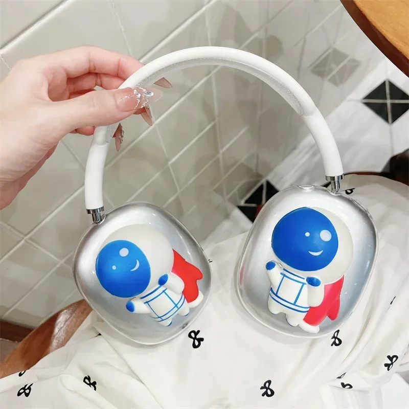 Cartoon Spaceman Case for AirPods Max Protective Headset Headphone Airpod Max Case Cover
Cartoon Spaceman Case for AirPods Max Protective Headset Headphone Airpod Max Case Cover