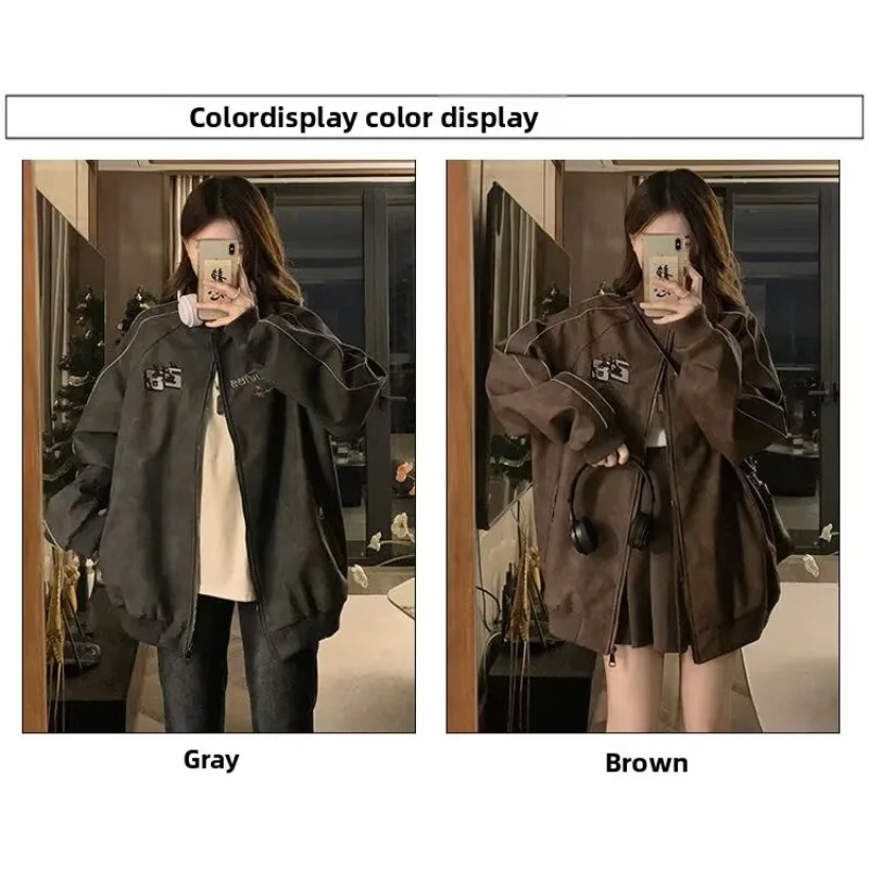 High-end Loose Jacket American Retro Leather Jacket Men's Baseball Jacket Outdoor Couple Style Spring and Autumn Men's Clothing
High-end Loose Jacket American Retro Leather Jacket Men's Baseball Jacket Outdoor Couple Style Spring and Autumn Men's Clothing