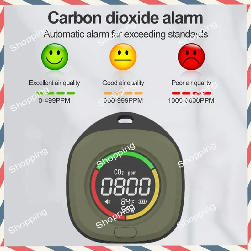 M20K K5C Мини-детектор углекислого газа Тестер CO Качество воздуха Портативный монитор Светодиодный экран USB Typc-C Зарядка в помещении
M20K K5C Мини-детектор углекислого газа Тестер CO Качество воздуха Портативный монитор Светодиодный экран USB Typc-C Зарядка в помещении