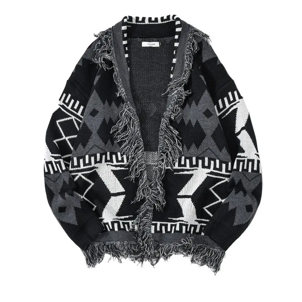 Lazy Sle Vintage Japanese Knitwear Cardigan Sweater ex Hip Hop Weathered Look Long Sve V Ne Pullover Coat
Lazy Sle Vintage Japanese Knitwear Cardigan Sweater ex Hip Hop Weathered Look Long Sve V Ne Pullover Coat