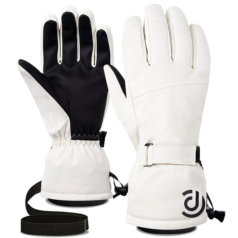 Fleece Ski Five Fingers Gloves Touch Screen Gloves Winter Non-slip White Warm Riding Gloves Thickened Waterproof Sports Gloves
Fleece Ski Five Fingers Gloves Touch Screen Gloves Winter Non-slip White Warm Riding Gloves Thickened Waterproof Sports Gloves