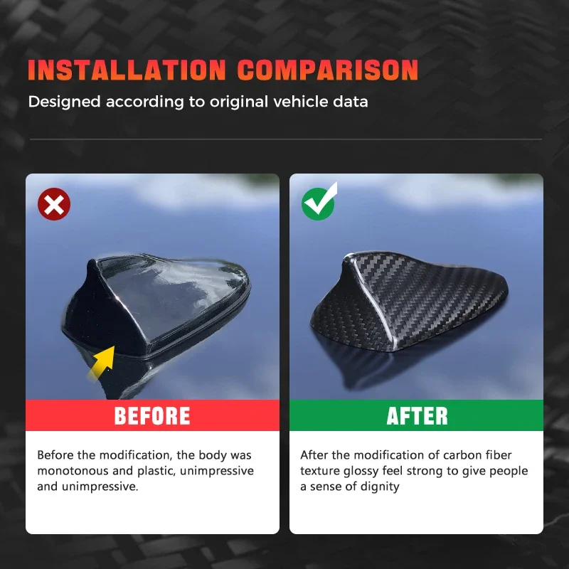 For Infiniti G37 Q50 Q60 Q70 Q70L Real Dry Carbon Fiber Antenna Cover Trim Exterior Decoration Modification Accessories Body Kit
For Infiniti G37 Q50 Q60 Q70 Q70L Real Dry Carbon Fiber Antenna Cover Trim Exterior Decoration Modification Accessories Body Kit