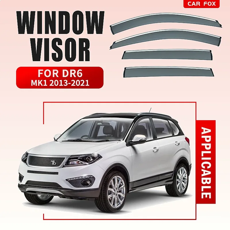 For DR Motor DR6 2013-2021 Car Window Visor Rain Sun Shade Side Windshield Awning Auto Accessories
For DR Motor DR6 2013-2021 Car Window Visor Rain Sun Shade Side Windshield Awning Auto Accessories