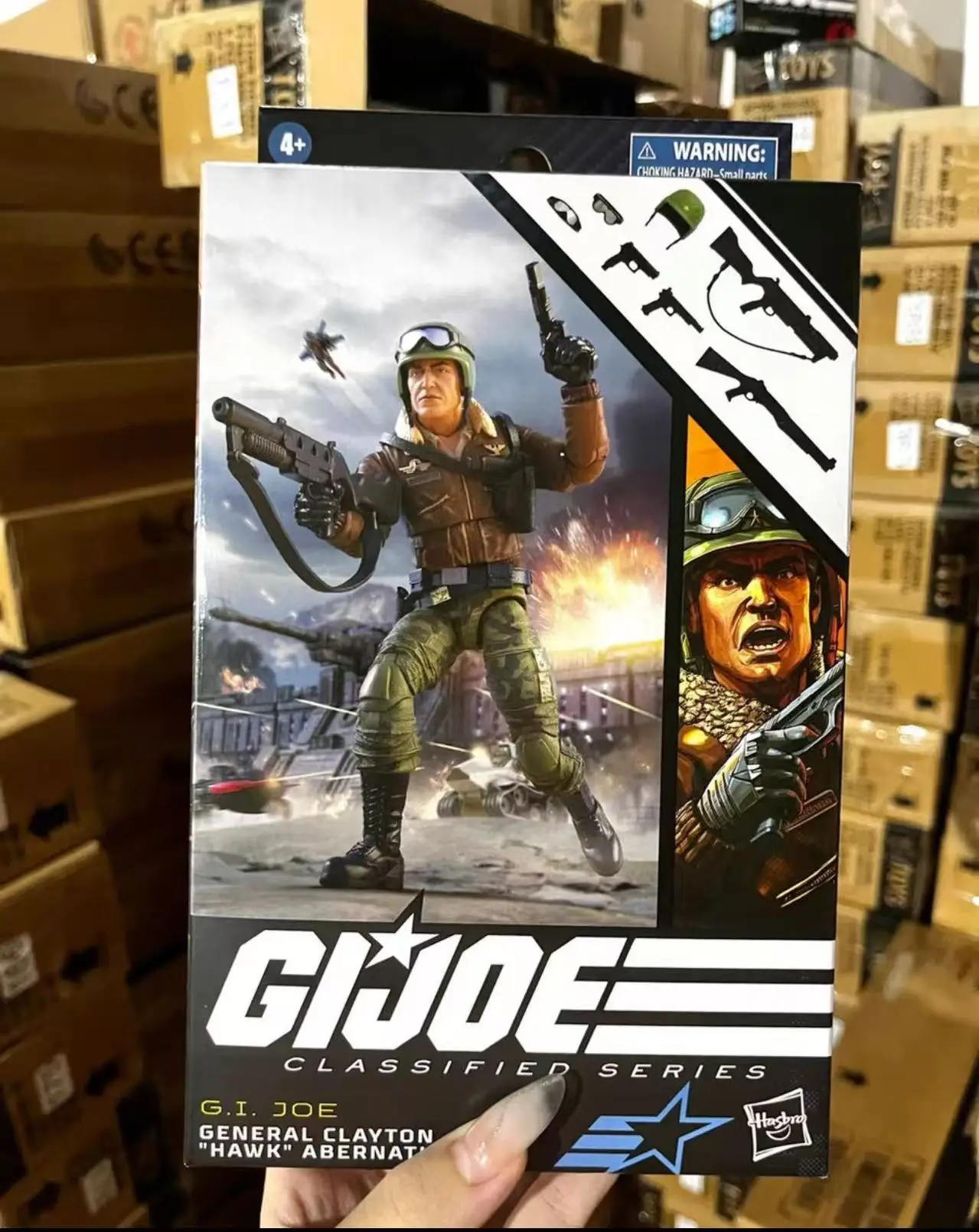 В наличии Hasbro Special Forces G.I Joe Suicide Squad General Hawke 6-дюймовая подвижная фигурка Joint
В наличии Hasbro Special Forces G.I Joe Suicide Squad General Hawke 6-дюймовая подвижная фигурка Joint