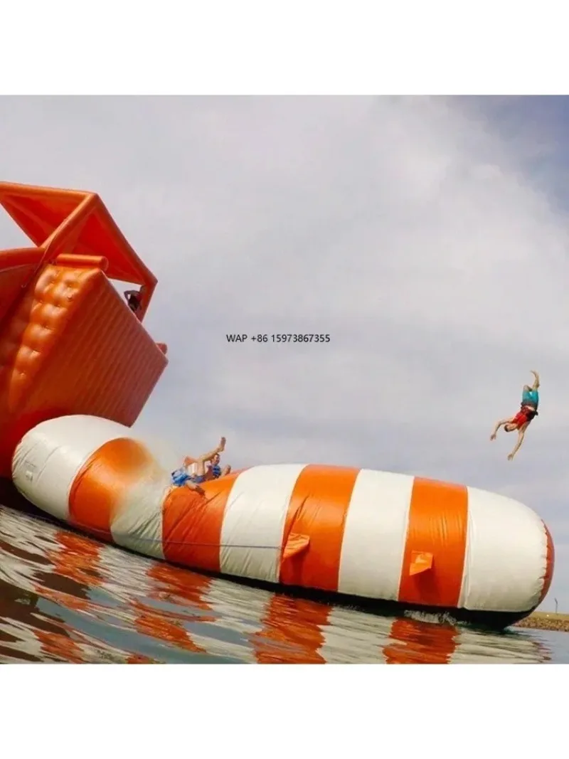 Customized high-quality PVC inflatable water jumping pillow
Customized high-quality PVC inflatable water jumping pillow