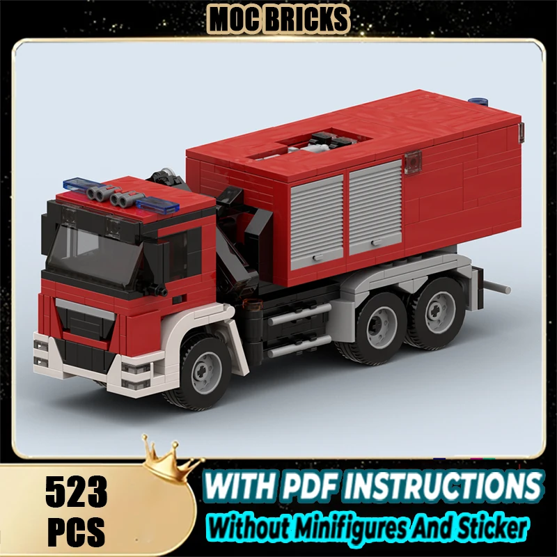 Moc Building Blocks Fire Hooklift with Rescue Container Technology Modular Bricks Model Gifts Christmas Toys DIY Sets Assembly!
Moc Building Blocks Fire Hooklift with Rescue Container Technology Modular Bricks Model Gifts Christmas Toys DIY Sets Assembly!