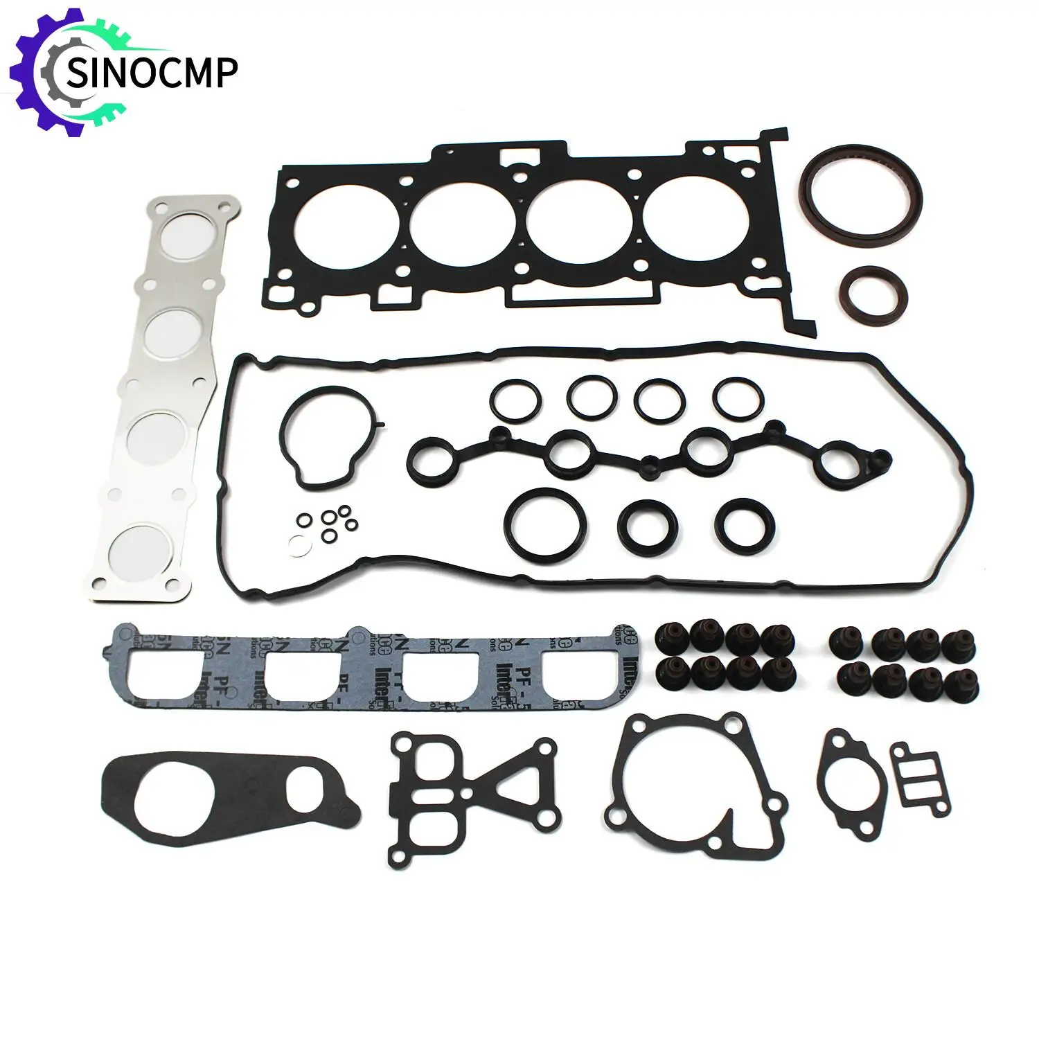 20910-25B00A Engine Overhaul Gasket Set For 2004–2008 Hyundai Sonata Tucson Kia Optima Forte Sportage Magentis Rondo G4KC 2.4L
20910-25B00A Engine Overhaul Gasket Set For 2004–2008 Hyundai Sonata Tucson Kia Optima Forte Sportage Magentis Rondo G4KC 2.4L 