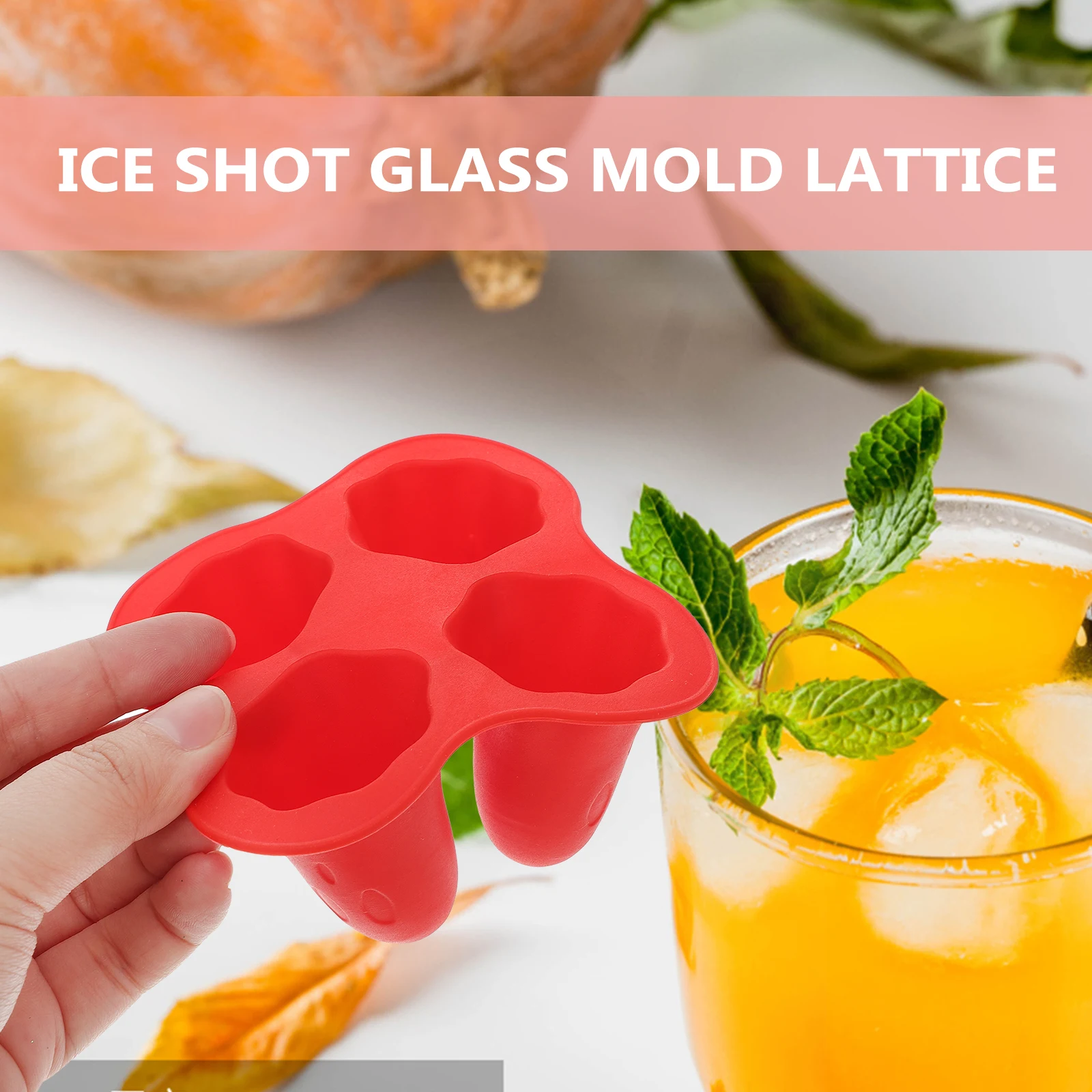Red Grid Mold Lattice Ice Cube Maker Shot Press Glass Prism Mould Ice Shooter Glass Bar Tool
Red Grid Mold Lattice Ice Cube Maker Shot Press Glass Prism Mould Ice Shooter Glass Bar Tool