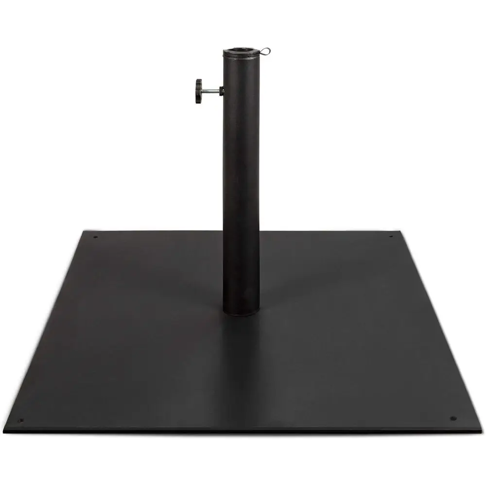 38.5lb Steel Umbrella Base, Square Weighted Patio Stand or Outdoor, Backyard, Market Umbrellas, Sun Shade w/Tightening Knob and
38.5lb Steel Umbrella Base, Square Weighted Patio Stand or Outdoor, Backyard, Market Umbrellas, Sun Shade w/Tightening Knob and