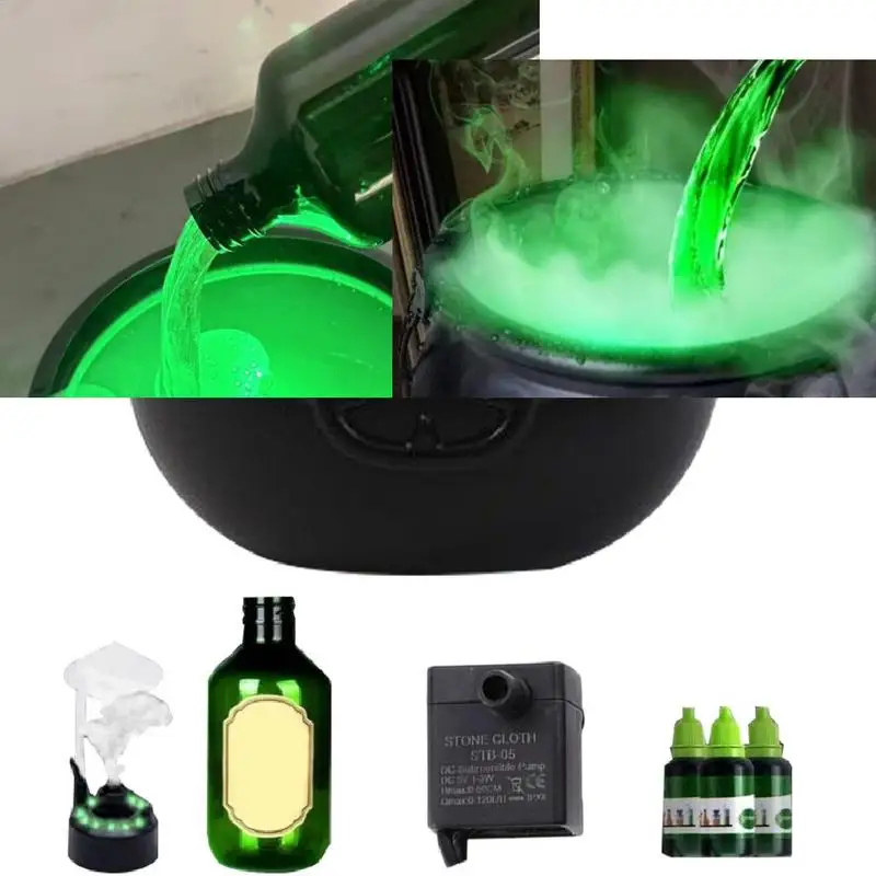 Witches Cauldron Diffuser Halloween Decor Fog Maker Floating Potion Haunted House Spooky Party Supplies Holiday Decor Prop
Witches Cauldron Diffuser Halloween Decor Fog Maker Floating Potion Haunted House Spooky Party Supplies Holiday Decor Prop