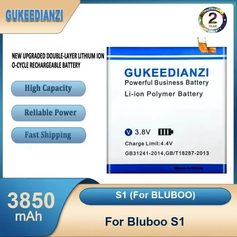 S1 (Для BLUBOO) 3850 мАч аккумулятор мобильного телефона большой емкости для Bluboo S1
S1 (Для BLUBOO) 3850 мАч аккумулятор мобильного телефона большой емкости для Bluboo S1